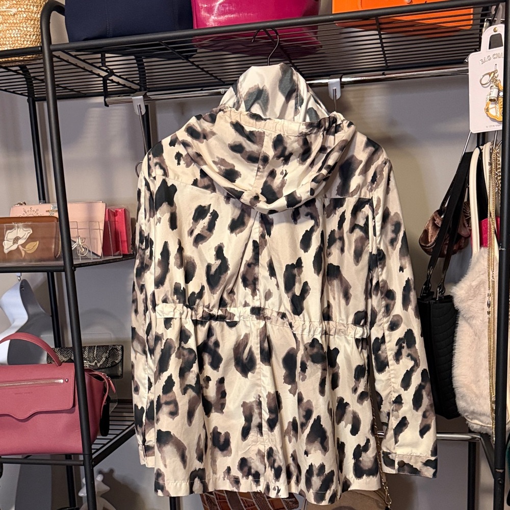 Leopard Print Utility Jacket - Picture 7 of 7